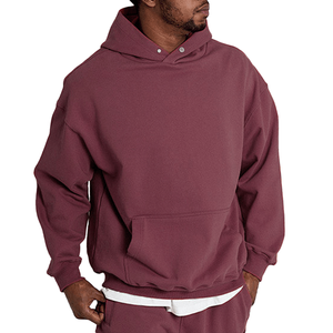 Sudaderas con capucha de alta calidad, sudaderas básicas con logotipo personalizado, pulóver, sudaderas gruesas de lana, sudaderas con capucha bordadas personalizadas, OEM - Product Image 1