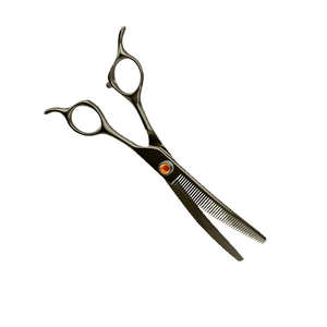 Tijeras de adelgazamiento de cabello profesional de acero inoxidable de 5-7 pulgadas con tecnología de rodillos y tijeras de peluquero en forma de aceite para uso en salón - Product Image 3