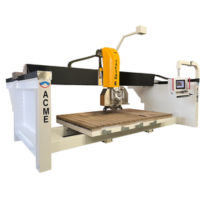 Acme Caesar CNC เลื่อยสะพานพร้อมการควบคุมหน้าจอสัมผัสเครื่องตัดหินจังหวะการทำงานขนาดใหญ่สำหรับหินแกรนิตหินอ่อน - Product Image 1