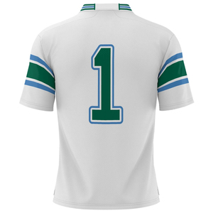 Jersey de fútbol americano hecho en Pakistán, sublimación, diseño personalizado, Camiseta deportiva de media manga para adultos - Product Image 3