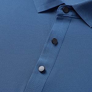 Mens Business Casual <b>Polo</b> <b>Shirt</b> <b>Black</b> <b>Plain</b> Blank Short Sleeve <b>Shirts</b> Custom Printing Embroidery Logo Sports Golf T <b>Shirt</b> - Product Image 5