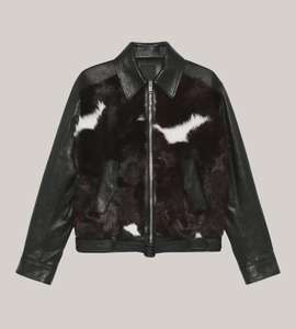 แจ็คเก็ตหนังสไตล์ไบค์เกอร์แบบยูนิเซ็กซ์สั่งทำพิเศษ พร้อมกระเป๋า สำหรับผู้ชาย แจ็คเก็ตหนังวัวแท้สำหรับผู้ชาย ใส่ได้ในฤดูหนาว - Product Image 1