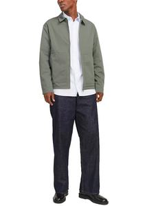 Veste de travail pour hommes, veste Dickie personnalisée en coton lourd doublé, veste utilitaire en toile avec fermeture éclair pour hommes - Product Image 2