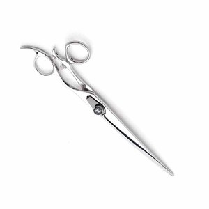 Ciseaux de toilettage pour animaux de compagnie de qualité supérieure avec repose-doigt ciseaux de coupe de cheveux de chien ciseaux de coupe de cheveux de toilettage avec vis fantaisie - Product Image 3