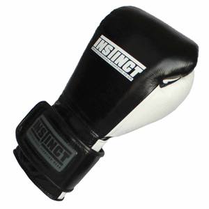 ปรับแต่งถุงมือชกมวยหนังแท้คุณภาพพรีเมียมสีดำขาว รุ่น Contender สำหรับผู้ใหญ่ พร้อมการปกป้องที่ดีขึ้น - Product Image 3