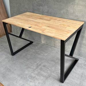 Escritorio Moderno Minimalista KConcept HBKC002 120x60 con Patas de Hierro Ensambladas, Plegable y Automático, Mueble de Oficina para Dormitorio - Product Image 6