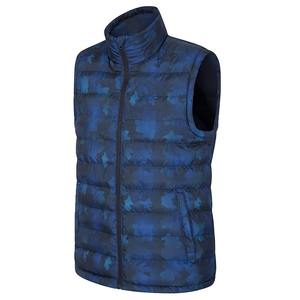 Gilet matelassé rembourré décontracté pour hommes Veste d'hiver légère sans manches Capuche Poches zippées Extérieur Coupe-vent Respirant - Product Image 3