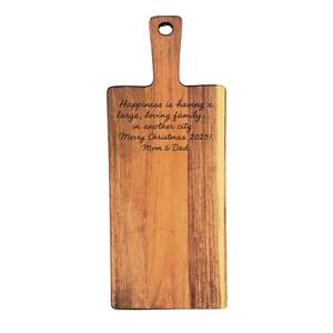 Planche à découper et plateau de service en bois - Durable, lavable au lave-vaisselle - Product Image 4