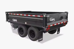 Petites remorques agricoles utilitaires de haute qualité d'une capacité de 1 à 10 tonnes remorque montée sur tracteur à essieu unique à vendre - Product Image 3