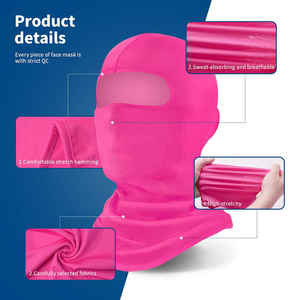 Pasamontañas para Esquí, Calentador Facial, Logotipo Personalizado, Marca Privada, Deportes de Invierno al Aire Libre, Suministro al por Mayor - Product Image 5
