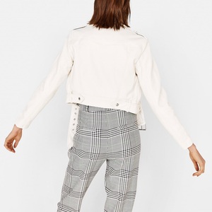 Chaqueta de Cuero Sintético para Mujer, Estilo Moderno, con Cierres Decorativos, Transpirable y Atrevida - Product Image 4