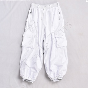 Wholesale Customized Men's Streetwear <b>Oversize</b> Adjustable Waist Heated & Windproof Polyester Baggy <b>Cargo</b> <b>Pants</b> - Product Image 1