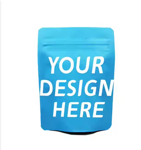 Precio al por mayor, alta calidad, Mylar, resistente a los niños, salida, cremallera, bolsa de embalaje, bolsa con cremallera a prueba de niños, marca HM - Product Image 2