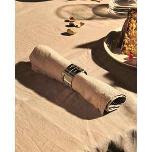 Anneaux de serviette en acier inoxydable au design moderne Paramètres de table en métal de haute qualité pour les mariages et les fêtes Cadeaux - Product Image 6