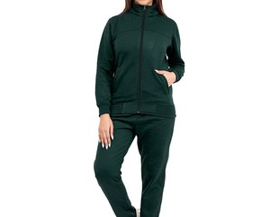 Chándal Deportivo Informal con Capucha, Talla Grande, para Hombre, Transpirable, Reversible, 100% Algodón, Felpa, para Invierno - Product Image 1