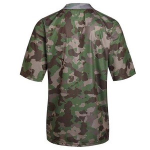 Wholesale Custom Adult American Football Jersey Breathable Uniform Tops Short Sleeves Unisex Polyester Sublimation Plus Size - Product Image 2