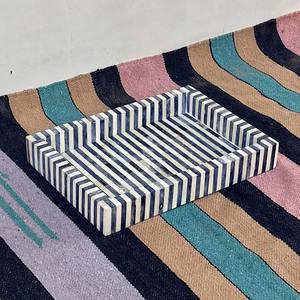 Bandeja de Servicio Moderna con Incrustaciones de Hueso Hecha a Mano, de Alta Demanda, para Uso en el Hogar, Restaurantes, Baños y Vajilla - Product Image 1