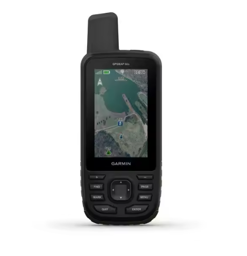 Garmin GPSMAP 66s Handheld GPS Smart GPS Tracker & Locator with Navigation Features Made of Durable Plastic