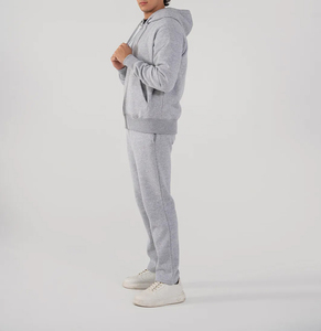 Sudadera con Capucha Personalizada con Logotipo Premium para Hombre, Cierre Completo, Corte Regular, 100% Algodón, Invierno, Deportes al Aire Libre, Fitness, Running, Casual, Lisa, Teñida, Felpa - Product Image 3