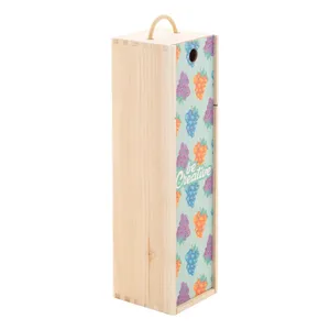 VinoBox in Legno Personalizzato per Merchandising e Forniture Promozionali per Feste - Product Image 1