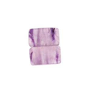 พลอยแอมะทิสต์ทรงหลังเบี้ยธรรมชาติ ขายส่งพลอยจำนวนมาก สำหรับทำเครื่องประดับ แหวน ต่างหู พลอยทำมือสำหรับงานเครื่องประดับ - Product Image 5