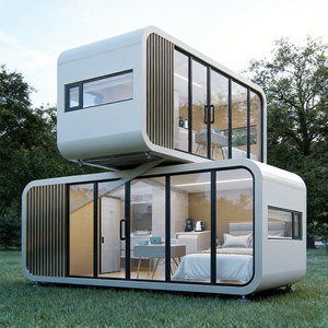Maisonnette modulaire portable en acier préfabriquée avec isolation pour usage résidentiel et commercial - Product Image 1