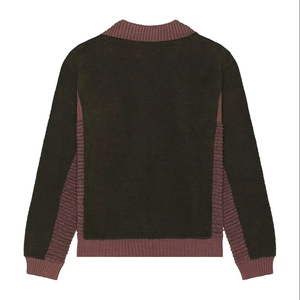 Sudadera personalizada de corte holgado con cremallera para hombre, ligera Spandex/algodón orgánico, transpirable, a prueba de viento, Anti-UV, diseño de bloqueo de Color - Product Image 3
