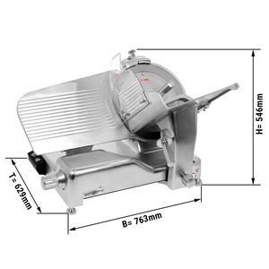 เครื่องหั่นเนื้อเชิงพาณิชย์ - 400W - ใบมีด 350 มม. - Product Image 2
