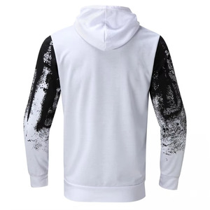 Conjunto de pantalones y Sudadera con capucha estampados cómodos para hombres de moda con diseño distintivo para deportes y ocio - Product Image 3