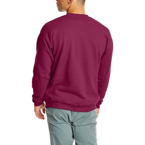 Men's Hoodies Manufacture Blank Round Neck Custom Puff Printing Logo Long Sleeve Oversized Embroidered Sweatshirt <b>For</b> Men - Product Image 5