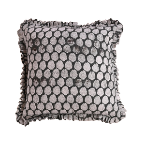 Fundas de cojín de algodón bellamente bordadas de 45x45 cm de lujo decorativas sostenibles sin azo a los mejores precios al por mayor - Product Image 4