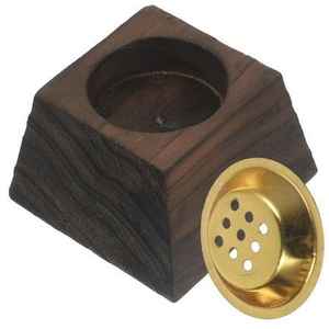 Multicolor Resin and Wood <b>Bakhoor</b> <b>Burner</b>, Handmade <b>Electric</b> Incense <b>Burner</b> Ideal for Weddings, Gifting, and Home Fragrance Use - Product Image 4