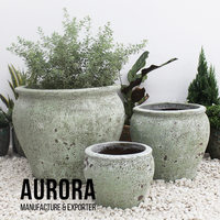 La jardinière tropicale est le meilleur choix pour la maison ou le jardin avec un design antique et une forme de taille personnalisée fabriquée au Vietnam