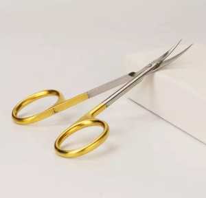 Ciseaux à cuticules professionnels pour doigts et ongles d'orteils courbés manucure ciseaux de beauté/ciseaux à cuticules de ZACHARY INDUSTRIES - Product Image 5