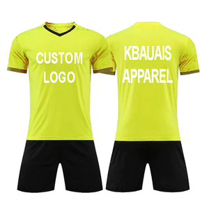 Custom Eco-Friendly Athletic Soccer Wear Set for Men Cotton/Polyester Blend Custom Logo & Team Details OEM Service - Product Image 6