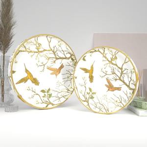 Bandeja de Madera Ecológica para una Vida Sostenible, Bandeja de Servir de Madera con Mango Largo para el Desayuno en la Cama, para Decoración de Cocina del Hogar - Product Image 1