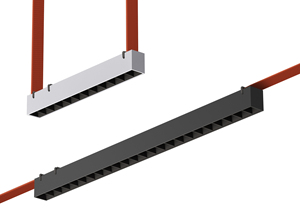 ระบบไฟติดตาม LED 24W DC48V 4000K สีดำสิ่งทอใหม่ล่าสุดสายรัดแม่เหล็กตกแต่งทันสมัย - Product Image 4