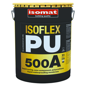 Poliuretano de curado rápido, un componente, membrana de impermeabilización líquida para cubiertas planas. | ISOFLEX-PU 500 A - Product Image 1