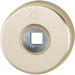 Par de rosetas redondas HOPPE con manija de palanca de aluminio de 42KV, espesor de escudo de 9 mm, accesorio para armario F2 - Product Image 1
