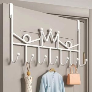 Support de porte en fer massif avec construction robuste, idéal pour supporter de grandes couronnes décoratives - Product Image 3