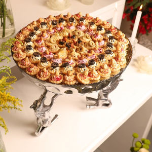 Deluxe Quality Handmade Silver Metal <b>Bowl</b> Vintage Decorative Chocolate Serving <b>Bowl</b> <b>Dessert</b> Display Handcrafted Chocolate <b>Bowl</b> - Product Image 1