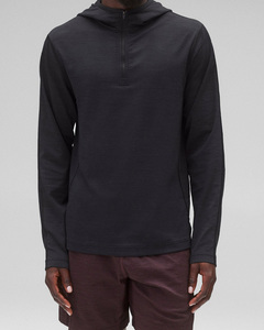 แจ็กเก็ตมีฮู้ดน้ำหนักปานกลางปรับได้คลาสสิกแบบคลาสสิกผ้านุ่มสบาย - Product Image 1