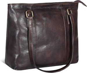 Sac à main en cuir véritable pour femmes avec fermeture à glissière doublée en PU et motif léopard Sac à main décontracté pour femmes - Product Image 1