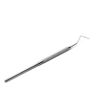 Высококачественная твердая ручка, зонд-зонд, стоматологический одноконечный инструмент для чистки зубов