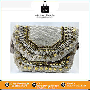 Bolso de hombro de moda para mujer, bolso cruzado hecho a mano, bolso de mensajero vintage bohemio - Product Image 6