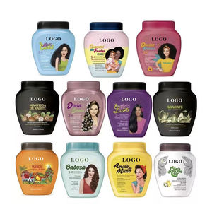 NUEVA Mascarilla Capilar con Extracto de Plantas Orgánicas de 500 ml, Fórmula 2 en 1, Tratamiento Nutritivo e Hidratante para Cabello Rizado y Lacio Dañado - Product Image 1