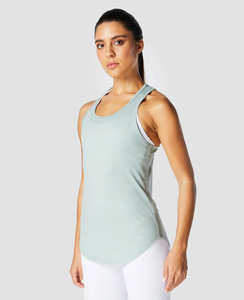 Meilleurs débardeurs pour femmes solides Streetwear 100% coton léger débardeurs pour femmes impression de logo personnalisé - Product Image 1