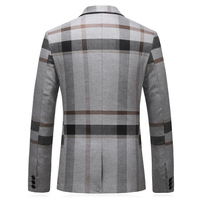 Veste de costume de mariage pour marié, blazer pour hommes d'honneur, couleur unie, coupe ajustée