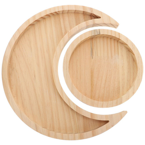 Plateau à chips et à trempette en bambou et métal écologique et créatif avec un design carré moderne pour les plats de collation à la maison, les fournitures pour la maison et l'hôtel - Product Image 2