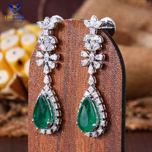 Labstone/ Eleva tu estilo 77,40 TDW Marquesa Pera Corte princesa Diamante Collar de oro blanco IGI Certificado Hilo de color de la EF-VS - Product Image 5